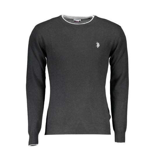 Schwarzer Wollpullover von US POLO ASSN.