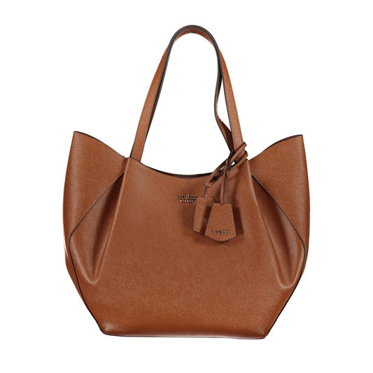 Guess Jeans Braune Polyethylen Damen Handtasche