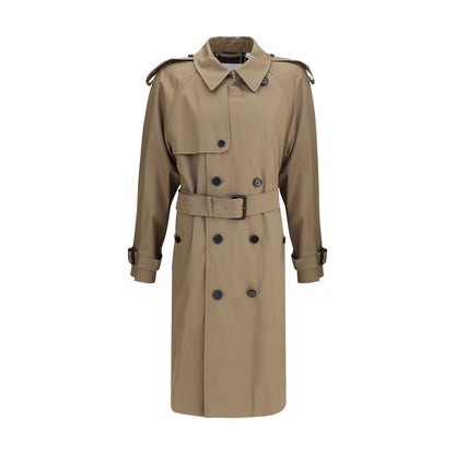 Burberry Langer Trenchcoat aus Baumwollgabardine