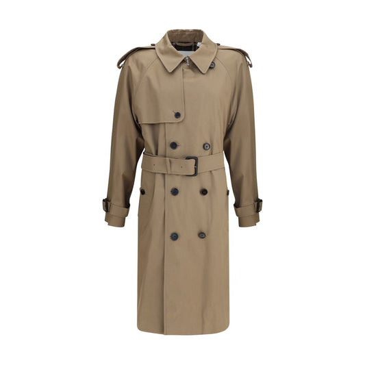 Burberry Langer Trenchcoat aus Baumwollgabardine