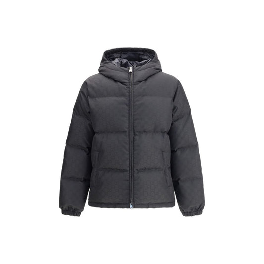 Gepolsterte Daunenjacke mit Gucci GG-Muster