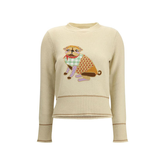 Valentino Le Chien de la Maison bestickter Pullover