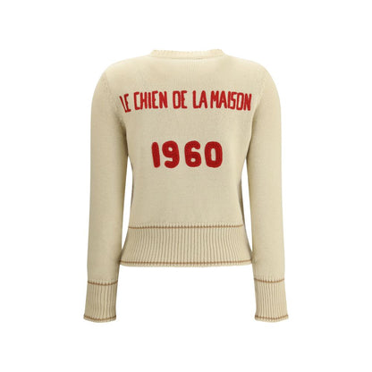 Valentino Le Chien de la Maison bestickter Pullover