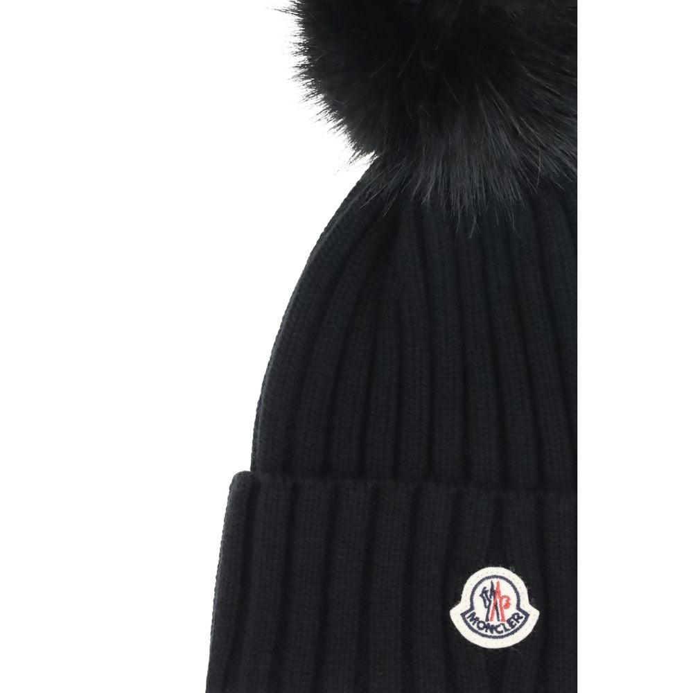 Moncler Wollmütze mit Bommel