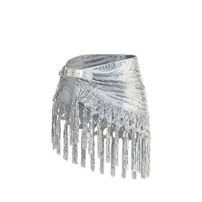 Rabanne Silver Belt