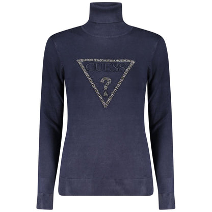 Guess Jeans Blue Viscose Women Sweater