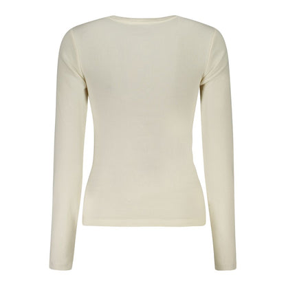 Guess Jeans White Cotton Women T-Shirt
