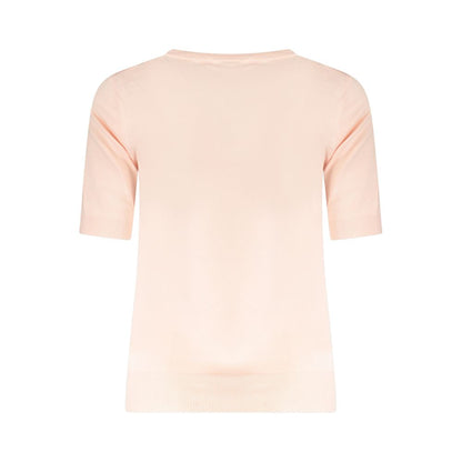 Guess Jeans Pink Viscose Sweater