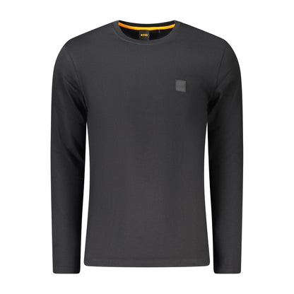 Hugo Boss Black Cotton Men TShirt