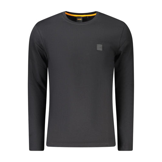 Hugo Boss Black Cotton Men TShirt