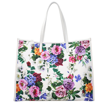Dolce & Gabbana White Fabric Shoulder Bags