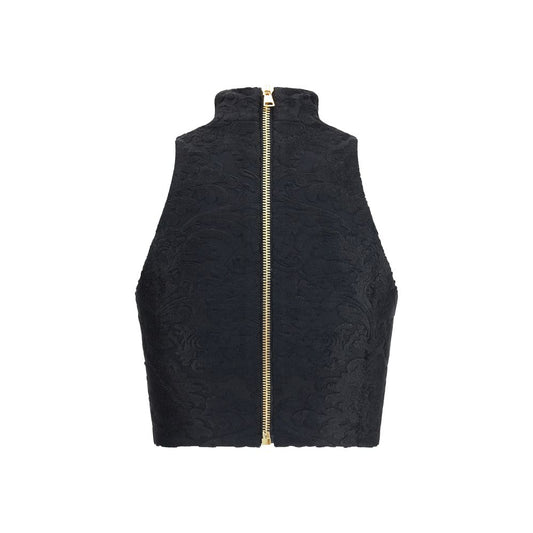 Balmain Baroque crop Top